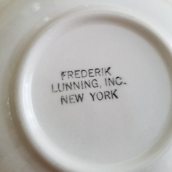 Frederik Lunning Vintage Calla Lily Soup Bowl - Picture 4 of 4